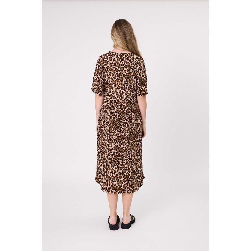 Lemon Tree Leona Dress Leopard Print image number 1